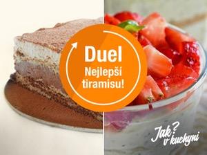 Hlasujte v duelu o tiramisu – jahodové, nebo raw?