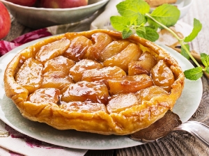 Tarte Tatin – francouzský obrácený jablečný koláč