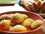 Polentové sušenky s pomerančovou kůrou