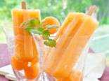 Zmrzlinový sorbet ze žlutého melounu