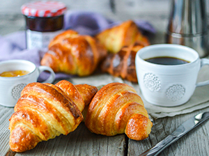 Domácí máslové croissanty