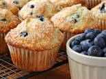 Borůvkový muffin
