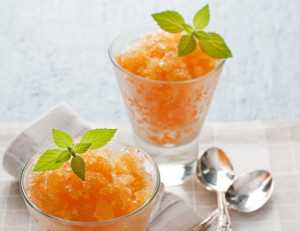 Broskvový sorbet