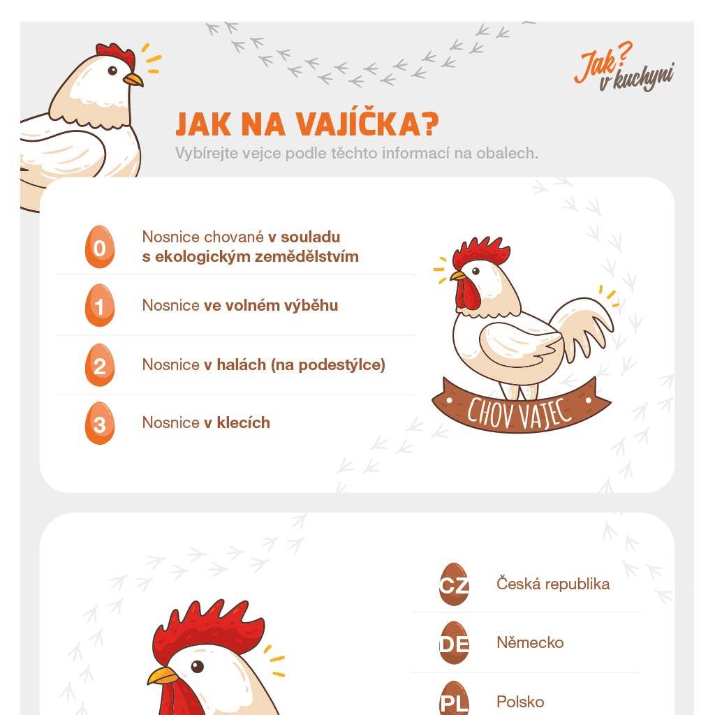 Infografika: Jak na vajíčka?