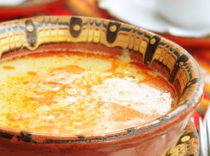Tradiční bulharské jídlo - bob čorba