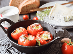 Rajčata po provensálsku s gorgonzolou