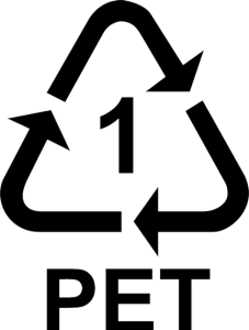 Recyklační symbol PET1