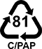 Recyklační symbol CPAP 81