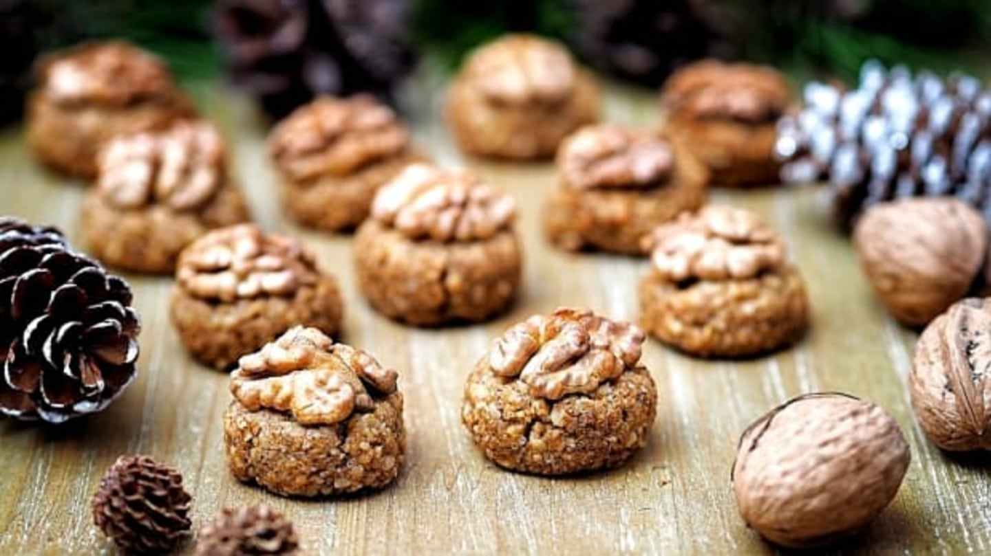 bezlepkové vánoční cukroví - ořechy