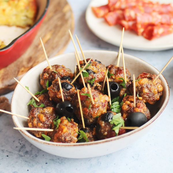 Chorizo Meatballs