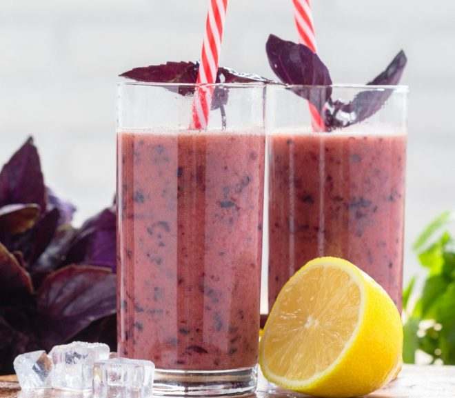 Smoothie z lesních plodů