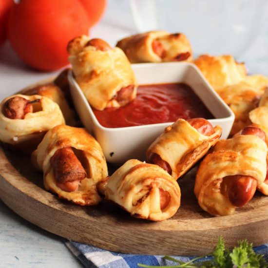 Apple Gouda Pigs in a Blanket