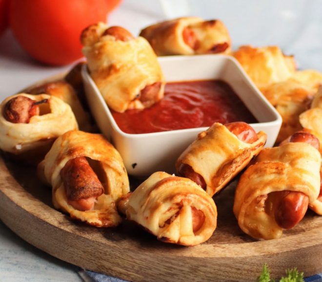 Apple Gouda Pigs in a Blanket