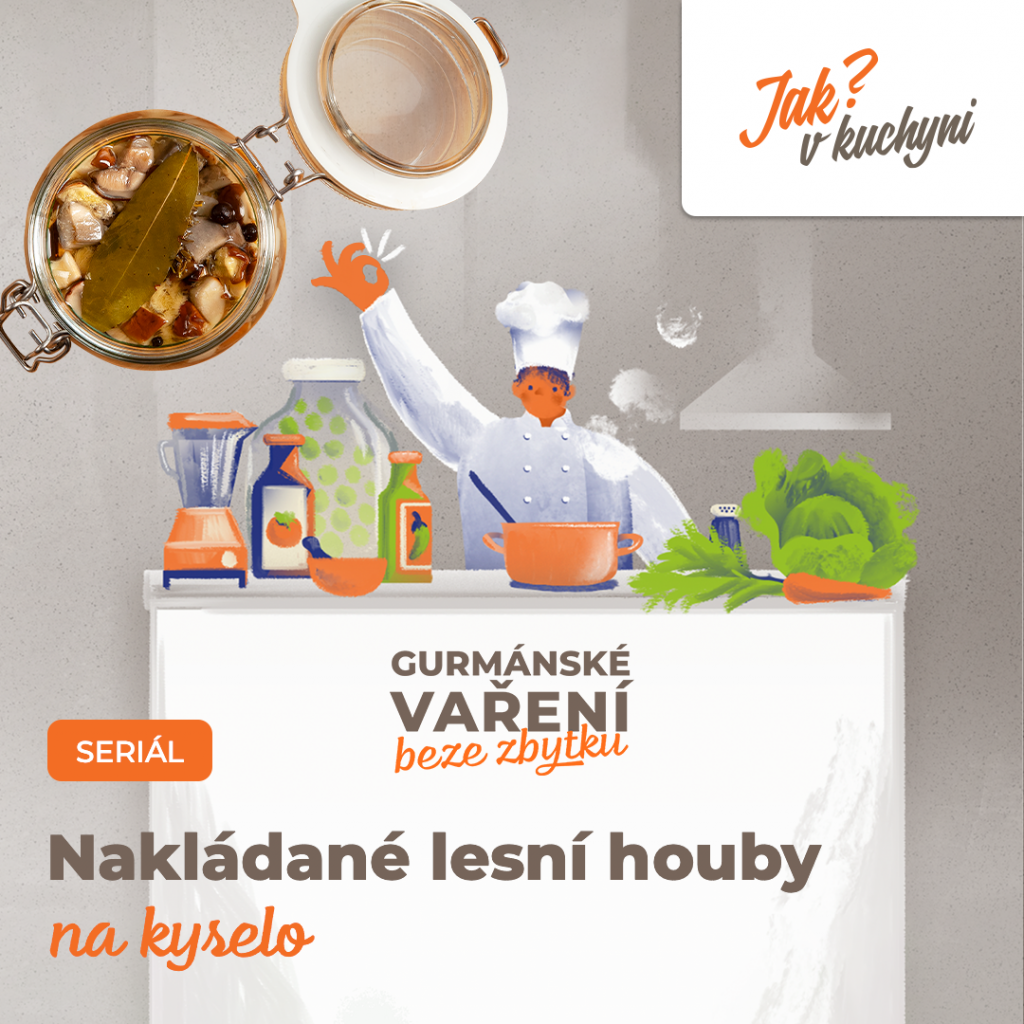 Gurmánské vaření beze zbytku: Nakládané lesní houby na kyselo
