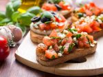 Rychlá rajčatová bruschetta