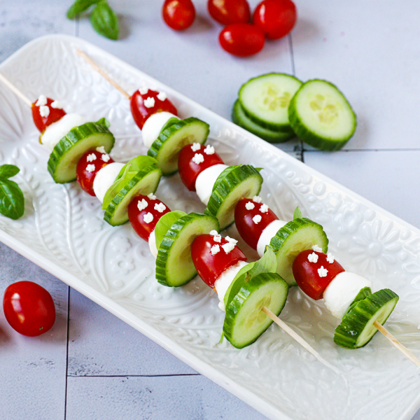 Veselé zeleninové špízy pro děti