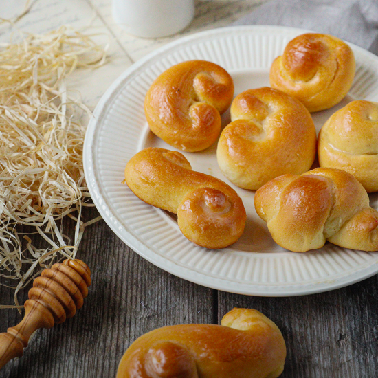 Tradiční velikonoční jidáše s medem